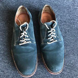 14th and Union dark blue suede derbies - 6M